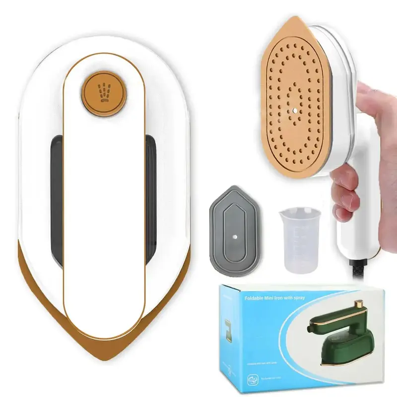 Explosive 180° Rotating Handheld Mini Iron, 1 Count Fast Heating, Lightweight and Portable Mini Iron for Daily Home, Dormito...