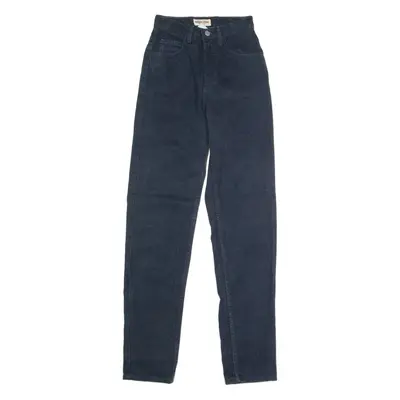 GUESS JEANS Womens Jeans Blue Regular Tapered 90s W24 L30