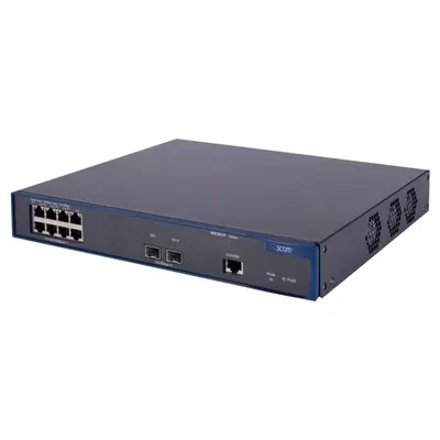 JD450A#ABB HP 3000-10G-PoE+ 8 X 10/100/1000 + 2 X SFP Layer 3 Rack-Mountable PoE Managed Wireless Switch