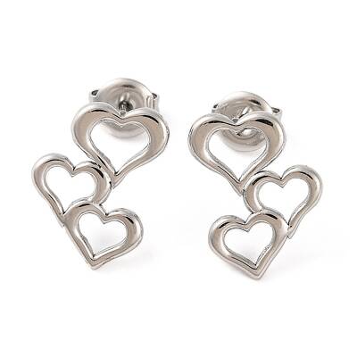 Non-Tarnish 304 Stainless Steel Stud Earrings