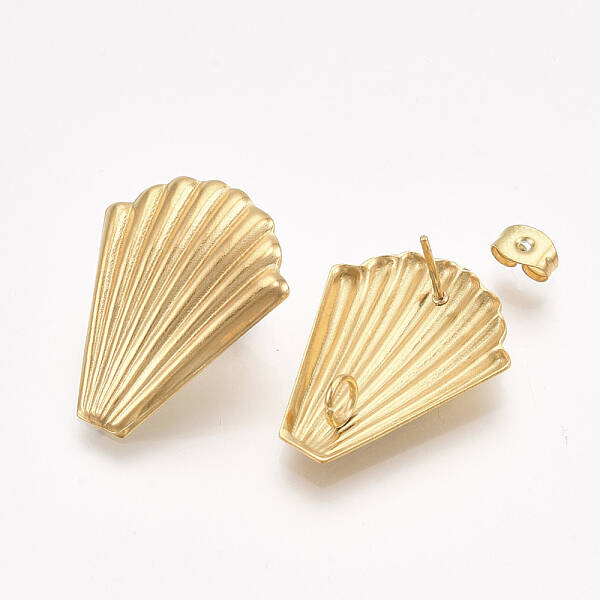 304 Stainless Steel Stud Earring Findings