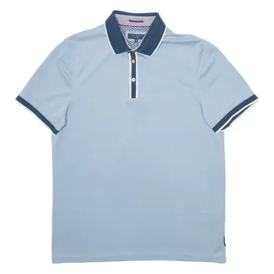 TED BAKER Mens Polo Shirt Blue M
