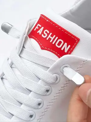 Solid Color Lace up Shoelaces, 1 Pair Casual Simple Shoelace for Sneakers and Boots, All-match Shoes Accessories for Women & ...