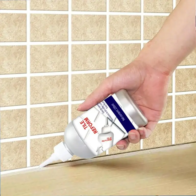 Tile Beauty Seam Agent, Tile Repair Agent, Tile Repair Agent for Floor & Wall, Durable Repair Agent, Easy To Apply for Surfac...