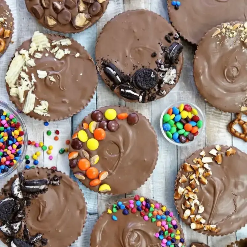 XL Giant Peanut Butter Cup 5oz - Gooey Chocolate Treat Snack GLUTEN FREE - TIKTOK VIRAL