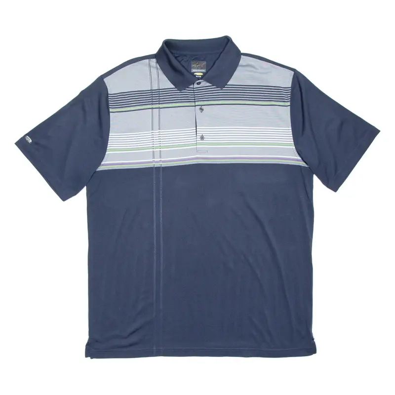GREG NORMAN Mens Polo Shirt Blue XL