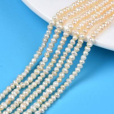 Natural Cultured Freshwater Pearl Beads Strands