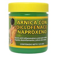 Arnica Pomada Muscular 125g - Herbal Massage Balm - Soothing Full-Body Care-Non-Greasy Formula Bruises, Arthritis, Pain relie...