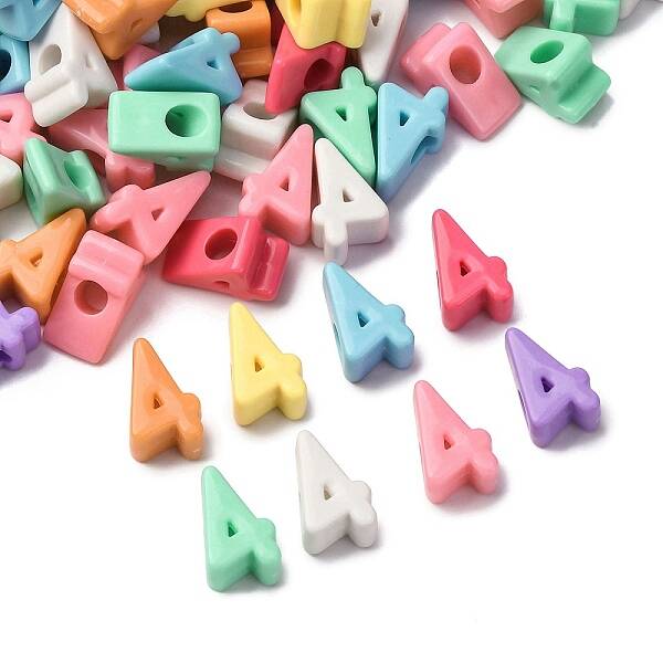 Opaque Acrylic Beads