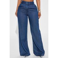 Can't Get Me Trouser Jeans - Dark Wash
