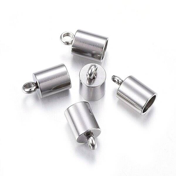 Tarnish Resistant 201 Stainless Steel Cord Ends