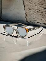 Unisex Vintage Tinted Lens Sunglasses, Trendy Casual Sunglasses for Everyday Use, Fashion Accessories for Outdoor Activities