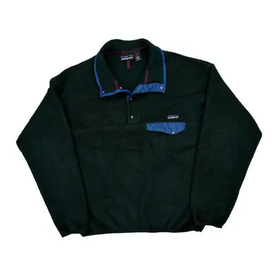 Outdoor Patagonia Fleece - Large Green Polyester | Size: large