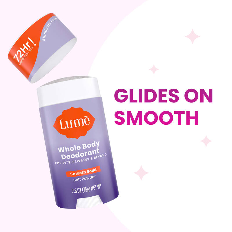 Solid Stick Lume Whole Body Deodorant