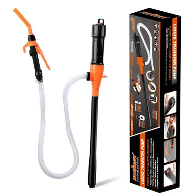 Portable Power Battery Pump, 2.2GPM Water & Fuel Transfer Pump, Professional Handheld Pump, Suitable for Car, Home, Garden,...