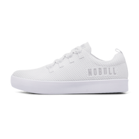 NOBULL Women's Recs Knit Shoe in White - Casual Sneaker, Training Footwear