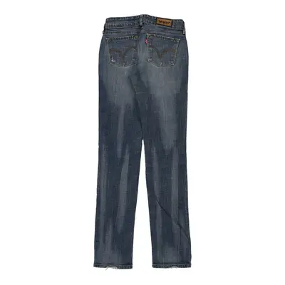 571 Levis Slim Fit Jeans - 28W 32L Dark Wash Cotton