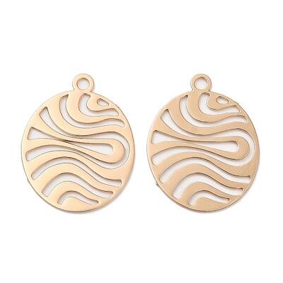 Long-Lasting Plated Brass Pendants