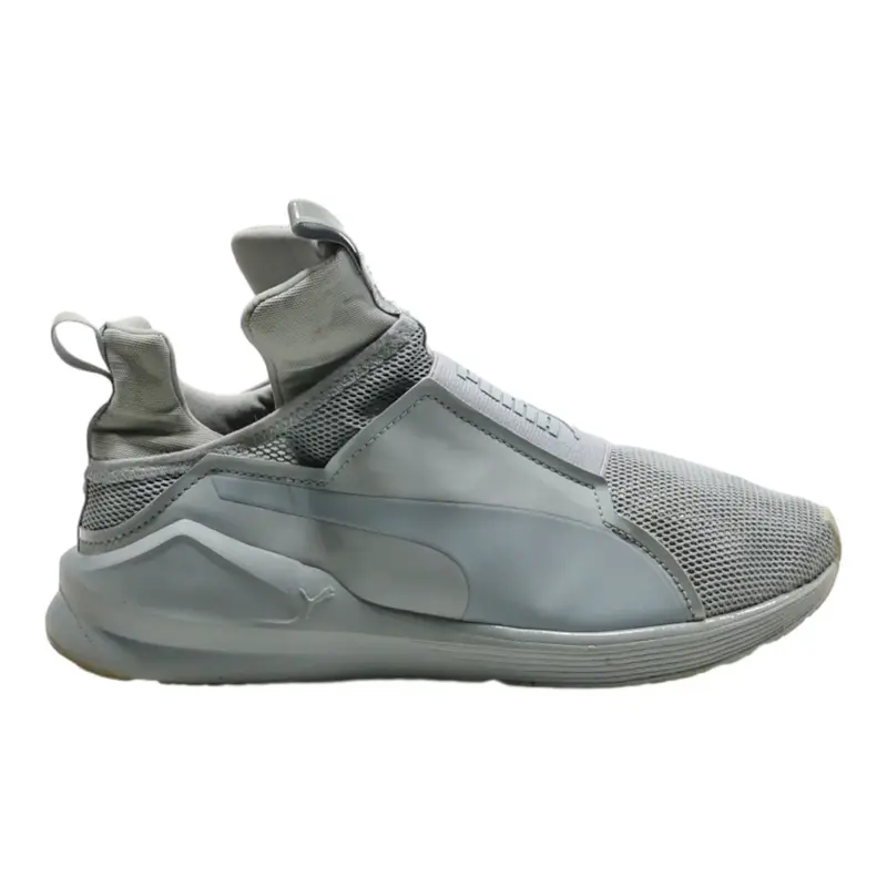 PUMA Sneaker Trainers Grey Canvas Womens UK 5.5