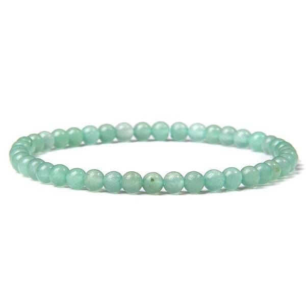 Natural Green Aventurine  Beads Stretch Bracelets