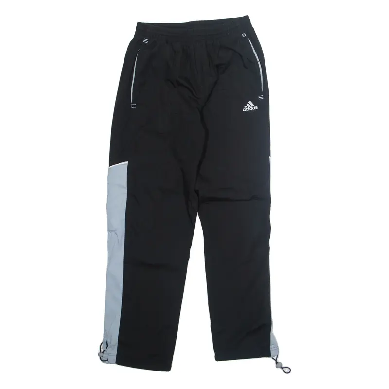 ADIDAS Mesh Lined Mens Track Pants Blue Straight M W28 L31
