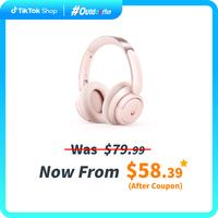 Soundcore Life Q30 by Anker, Hybrid ANC Headphones, For Travel & Work, Hi-Res Sound, Custom EQ via App, 40H Playtime, Multipo...