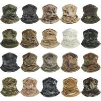 5PCS Balaclava Camouflage Cooling Neck Gaiter- Breathable UV Protection, Multiple Scarf, Face Mask Cover For Women Men Fishin...