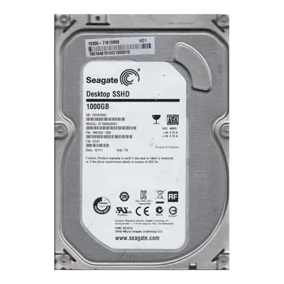 1NS162-500 Seagate 1TB 7.2K MLC SATA 6Gb/s 8GB ND FL 64MB 3.5-inch Hyb HDD