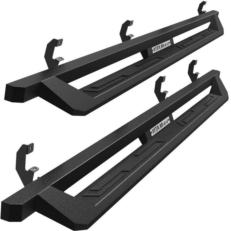 YITAMOTOR® Crew Cab Running Board for 2019-2025 Chevy Silverado/GMC Sierra 1500