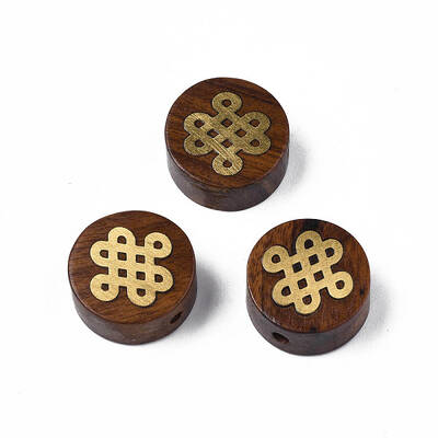 Natural Wood Undyed Beads