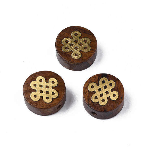 Natural Wood Undyed Beads