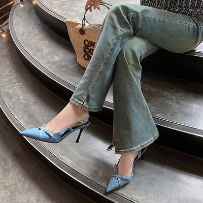 CHIKO Kahlani Pointy Toe Stiletto Slingback Shoes