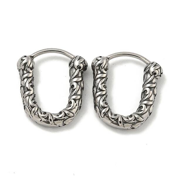 316 Surgical Stainless Steel Hoop Earrings for Women and Men
