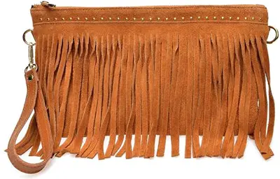 Anna Luchini Borsa A Mano In Pelle tinta cognac Da Donna