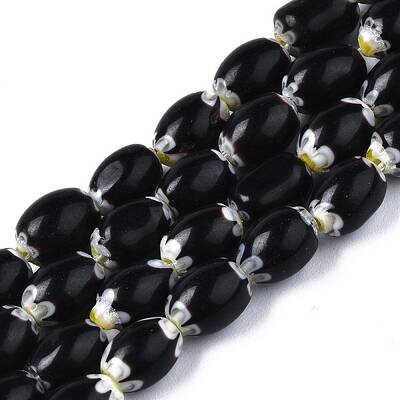Handmade Millefiori Lampwork Beads Strands