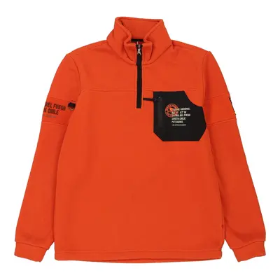 Cape Horn 1/4 Zip - XL Orange Cotton Blend