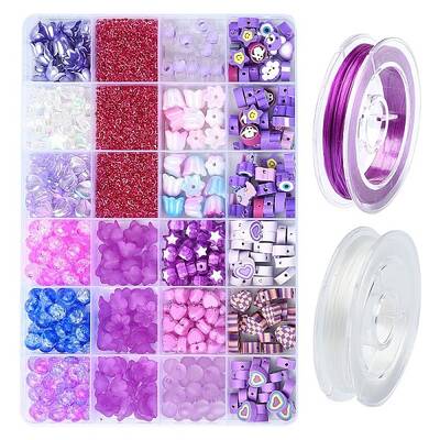 DIY Acrylic & Polymer Clay Stretch Bracelets Making Kits