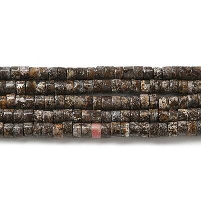 Natural Snowflake Obsidian Beads Strands