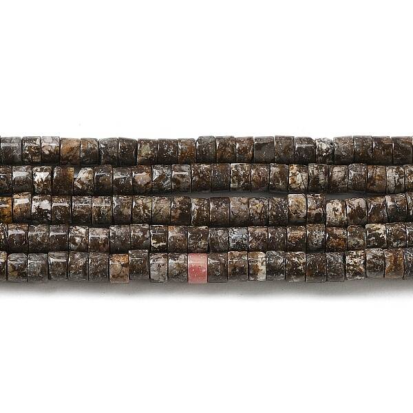 Natural Snowflake Obsidian Beads Strands