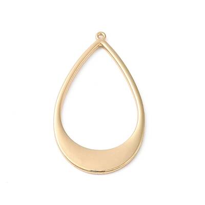Brass Open Back Bezel Big Pendants