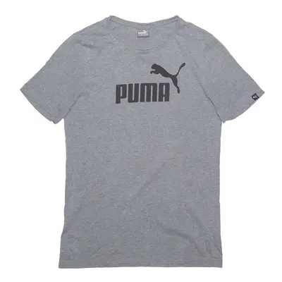 PUMA Sports Grey Short Sleeve T-Shirt Mens M