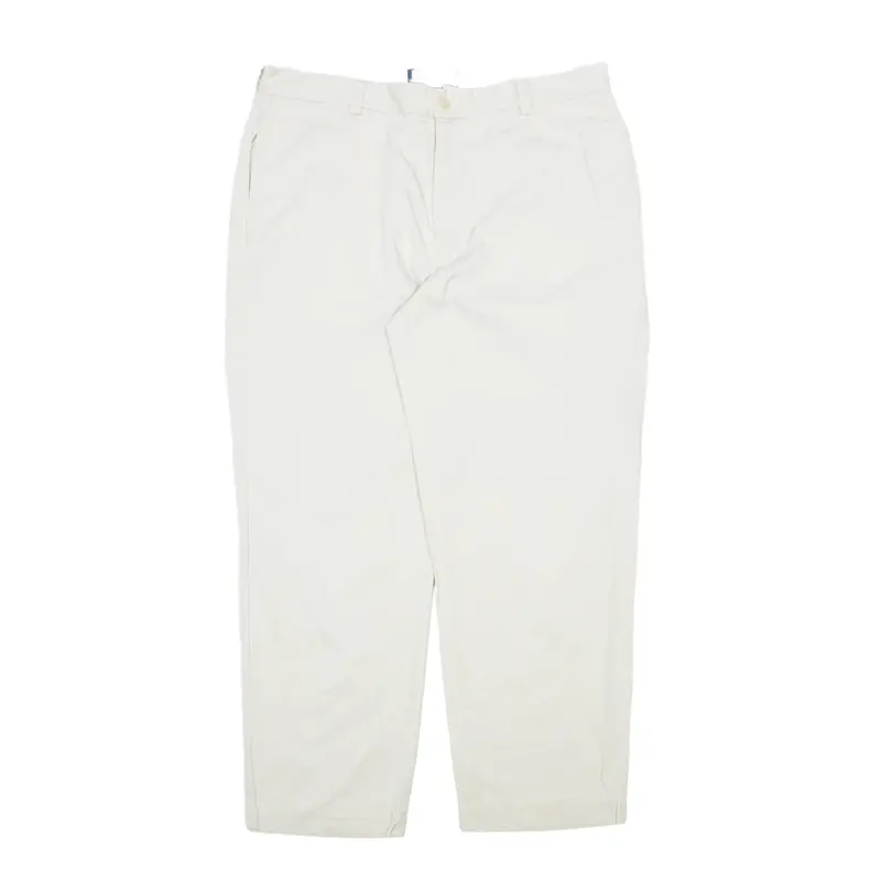 POLO RALPH LAUREN Philip Pant Chino Trousers Cream Regular Straight Mens W38 L30