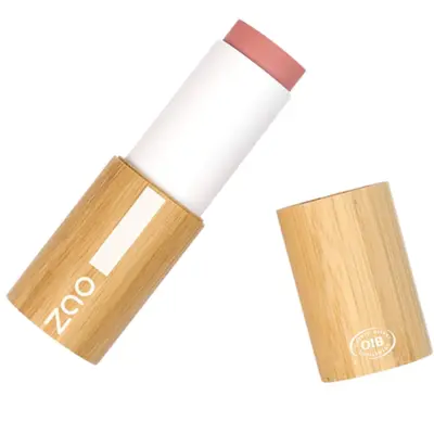 Zao Make Up Blush Stick, 841 Rosewood (10 G)