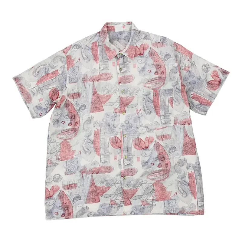 Unbranded Patterned Shirt - Large Multicoloured Cotton