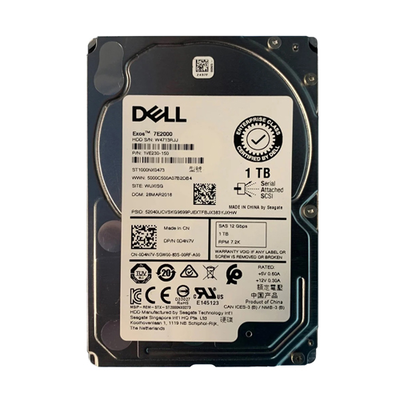 0D4N7V Dell 1TB 6Gb/s SATA 7200 2.5-inch 8MB Hard Drive