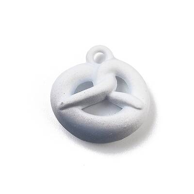 Spray Painted Alloy Pendants