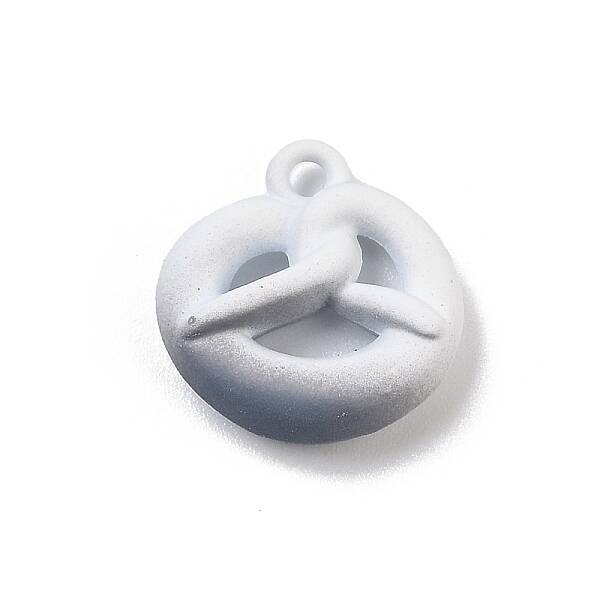 Spray Painted Alloy Pendants