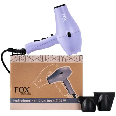 Hairdryer Fox Smart with ionization system - Many purple colors