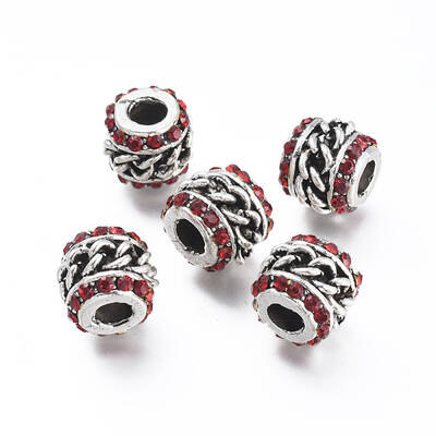 Alloy European Beads