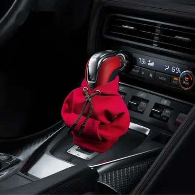Multifunctional Car Hoodie Cover, Universal Car Gear Lever Interior Decoration, Hoodie Decor Hoodie Cover for Car Gear Shift ...